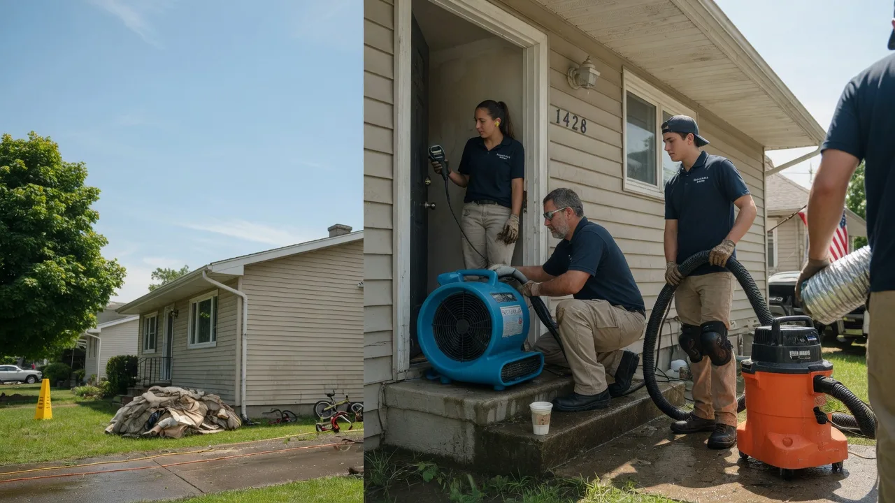 Water Damage Restoration in Burbank, SD near me